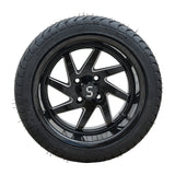 4 x Regar SAMURAI 14'' Golf Cart Alloy Wheels and Tyres