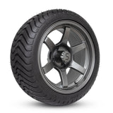 4 x Regar DRIFT-R (Gunmetal) 14'' Golf Cart Alloy Wheels and Tyres