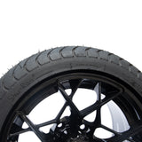 4 x Regar SLIPSTREAM (Black) 14'' Golf Cart Alloy Wheels and Tyres