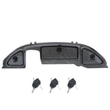 Club Car PRECEDENT Golf Cart Dash Panel - Carbon Fibre Finish 2008+