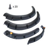 EZGO RXV Guard Flare Kit 4 Golf Cart Fender Set (Widebody Golf Cart)