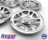 Golf Cart Hub Caps Set 8'' Wheel Covers Cap JAG Club Car Yamaha EZGO Golf Buggy