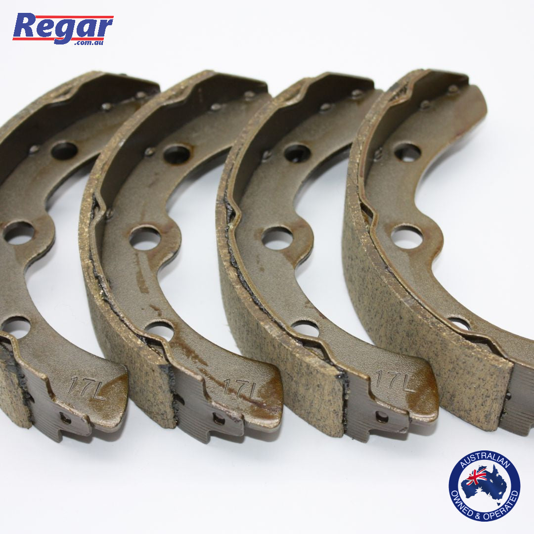 4 Brake Shoes Club Car DS 198194 Golf Cart Carryall Manual Adjust 101
