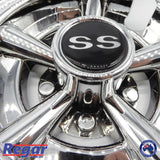 Golf Cart Hub Caps Set 8'' Wheel Covers Cap SS Club Car Yamaha EZGO Golf Buggy