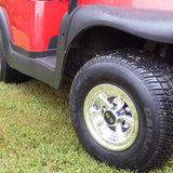Golf Cart Hub Caps Set 8'' Wheel Covers Cap SS Club Car Yamaha EZGO Golf Buggy