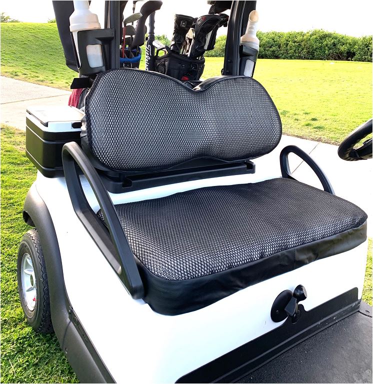 Mesh Golf Cart Seat Cover for Club Car Precedent, Tempo and DS