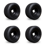 4 x 10'' Golf Cart Wheels and Tyres for Club Car, Yamaha and EZGO 205/50 R10