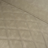 EZGO RXV Luxury Seat Upgrade - STONE Diamond Stitch