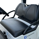 Club Car Precedent Tempo Seat Replacement - BLACK (Plastic Base) 2005-2011