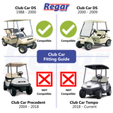 Club Car DS Guard Flare Kit 4 Golf Cart Fender Set (Widebody Golf Cart)