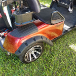 EZGO TXT Guard Flare Kit 4 Golf Cart Fender Set (Widebody Golf Cart)