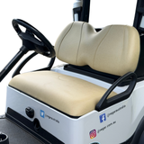 Club Car Precedent Tempo Seat Replacement - BEIGE (Plastic Base) 2005-2011