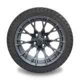 4 x Regar STORM 14'' Golf Cart Alloy Wheels and Tyres