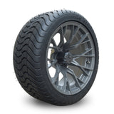 4 x Regar STORM 14'' Golf Cart Alloy Wheels and Tyres