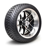 4 x Regar FORCE 14'' Golf Cart Alloy Wheels and Tyres