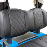 EZGO RXV Luxury Seat Upgrade - BLACK Diamond Stitch