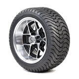 4 x Regar FORCE 12'' Golf Cart Alloy Wheels and Tyres