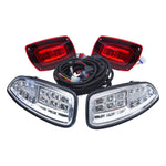 EZGO RXV 2016+ Golf Cart LED Light Kit Headlight and Tail Light Petrol and Electric