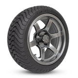 4 x Regar DRIFT-R (Hyper Silver) 14'' Golf Cart Alloy Wheels and Tyres
