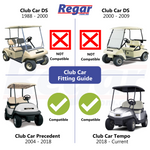 Golf Cart Seat Storage Tray Organiser for Club Car Golf Carts 2004+ Precedent