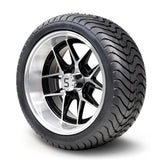 4 x Regar FORCE 14'' Golf Cart Alloy Wheels and Tyres