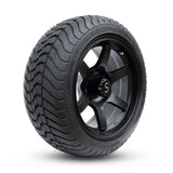 4 x Regar DRIFT-R (Matte Black) 14'' Golf Cart Alloy Wheels and Tyres