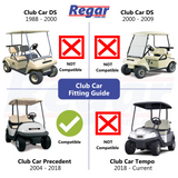 Club Car Precedent Guard Flare Kit 4 Golf Cart Fender Set (Widebody Golf Cart)