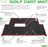 XTREME MATS (Blue) - Club Car Precedent, Tempo, Onward Floor Mat