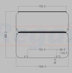 Club Car DS Golf Cart Windscreen Windshield 1989-2000 NON ICS TINTED (4MM)