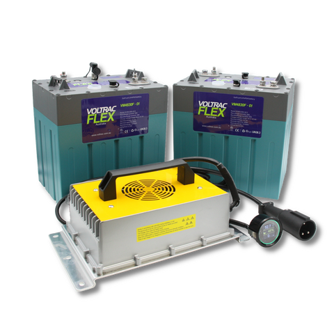 VOLTRAC Lithium Golf Cart Battery full Conversion Kit - Club Car Precedent, Tempo, Onward & DS