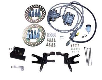 Disc Brake Upgrade - Club Car PRECEDENT TEMPO 2009+ Golf Carts (not lifted)