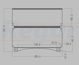 Club Car Fold Down Windshield Windscreen Precedent Tempo Golf Cart 2004+ TINTED (4MM)