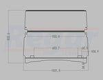 EZGO E-Z-GO TXT Golf Cart Windscreen Windshield 1995-2013 TINTED (4MM)