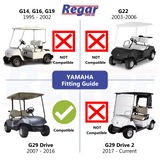 Yamaha G29 Seat Set - Oyster Grey (2007-2016)