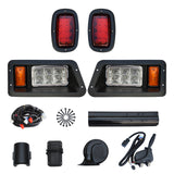 Yamaha G14 G16 G22 Golf Cart DELUXE LED Light Kit Headlight and Tail Light 48V Petrol and Electric