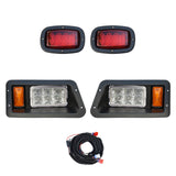 Yamaha G14 G16 G22 Golf Cart DELUXE LED Light Kit Headlight and Tail Light 48V Petrol and Electric