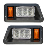 Yamaha G14 G16 G22 Golf Cart DELUXE LED Light Kit Headlight and Tail Light 48V Petrol and Electric