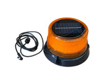 Magnetic Amber Strobe - Flashing Beacon - Solar Powered