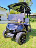 4 x Regar DRIFT-R (Gloss Black) 14'' Golf Cart Alloy Wheels and Tyres