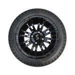 4 x Regar MAVERICK 12'' Golf Cart Alloy Wheels and Tyres