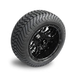 4 x Regar MAVERICK 12'' Golf Cart Alloy Wheels and Tyres