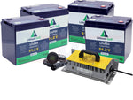 Lithium Golf Cart Battery full Conversion Kit - Club Car Precedent, Tempo, Onward & DS