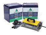 Lithium Golf Cart Battery full Conversion Kit - Yamaha G14 G16 G19 G22 G29 48V Electric