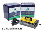 Lithium Golf Cart Battery full Conversion Kit - EZGO RXV 48V Electric