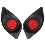 Yamaha G29 Drive Golf Cart LED Light Kit Headlight and Tail Light 2007-2016 Petrol and Electric (Black Bezel)