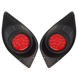 Yamaha G29 Drive Golf Cart LED Light Kit Headlight and Tail Light 2007-2016 Petrol and Electric (Black Bezel)