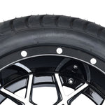 4 x Regar RAZOR 12'' Golf Cart Alloy Wheels and Tyres