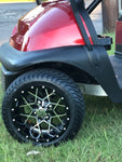 4 x Regar RAZOR 12'' Golf Cart Alloy Wheels and Tyres