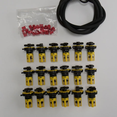 36 volt kit for batteries with non standard spacing (no manifolds)