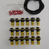 36 volt kit for batteries with non standard spacing (no manifolds) Hand Pump Included